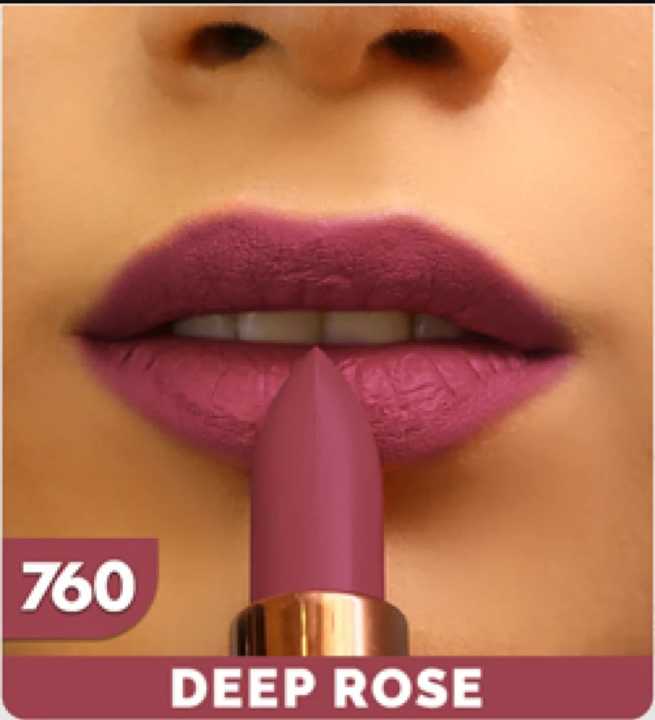 SWEEET FACE SUPER MATTE LONG LASTING LIPSTICK SHADE 760 DEEP ROSE