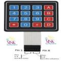4x4 Matrix 16 Key Membrane Switch Keypad. 