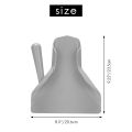 Plastic Chip Scoop French Fries Shovel Loader Chip Packaging Shovel Funnel Popcorn Fast Food Right Handle. 
