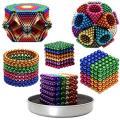 216Pcs 3mm Magnet Balls (6 Multi Color) Magnetic balls Gift. 