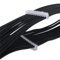 Computer Power Extension Cable PSU ATX 24Pin Extension Cable 8-Pin 6+2pin Cord 24-Pin Motherboard Extension for Computer. 