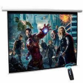 HITECH / OPTIVIEW ELECTRIC 8x6 PROJECTOR SCREEN. 