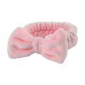 Spa Headband and Wrist Towels for Face Washing Set Elastic Bow Headbands with Highly Absorbent Wristbands for Shower Skincare. 