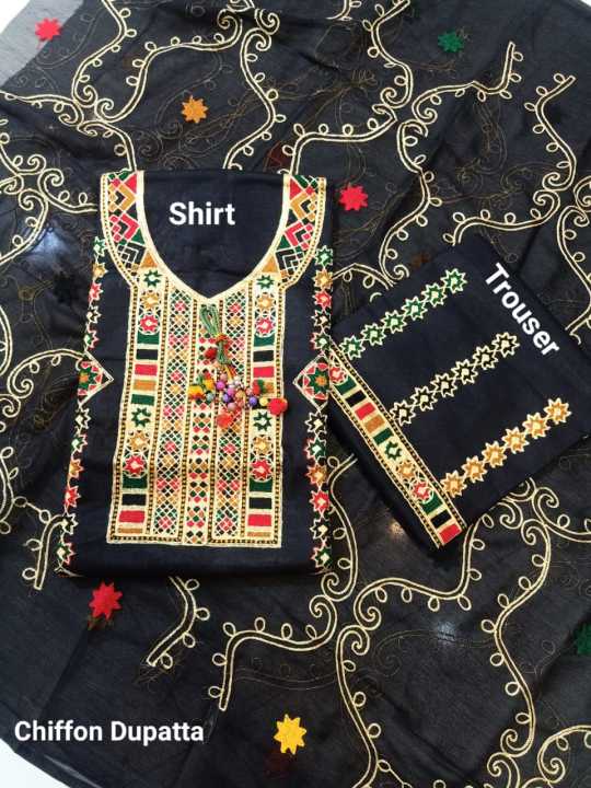 Black%20Color%20Three%20Piece%20Unstitch%20Traditional%20Sindhi%20Suit/Embroidered%20Suit/Sindhi%20Embroidery%20-%20Image%203