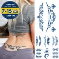 Juice Lasting Waterproof Temporary Tattoo Sticker Flower Chain Butterfly Ink Flash Tattoos Female Waist Body Art Tatoo. 