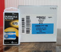(Box of 10 Packs) Duracell Hearing Aids Batteries / Duracell Hearing Aid Battery Size # 675. 