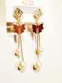 Choose Your Own 2 in 1 Fashion Earrings | Trendy Gold-Tone Earrings Set for Girls & Women. 
