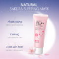 LAIKOU SAKURA Sleeping Mask No Wash Refreshing Skin Rejuvenation Night Cream Face Mask 80g. 