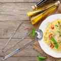 2 Pieces Stainless Steel Spaghetti Server Set, Stainless Steel Spaghetti Pasta Tong, Pasta Spoon Server Fork. 