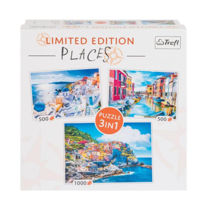 Imported Places Jigsaw puzzle 3 in 1 Trefl Limited Edition