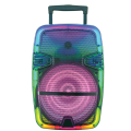 Audionic Speaker Mehfil MH-750 Portable Speaker with Mic, Wireless Speaker great as a Karaoke Speaker, 40W Bluetooth Speaker, Speaker with 3600mAh, Trolly Speakker with  Wireless MIC. 