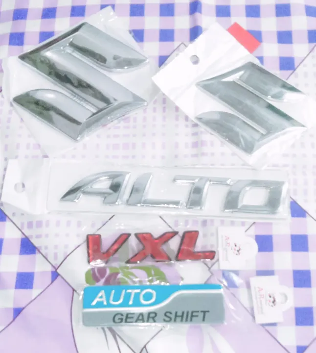 Suzuki%20Alto%20New%20Model%20ALTO%20VXL%20AUTO%20GEAR%20SHIFT%20With%20Back%20And%20Front%20Logo%20S%20Monograms%20Full%20Set%20-%20Image%202