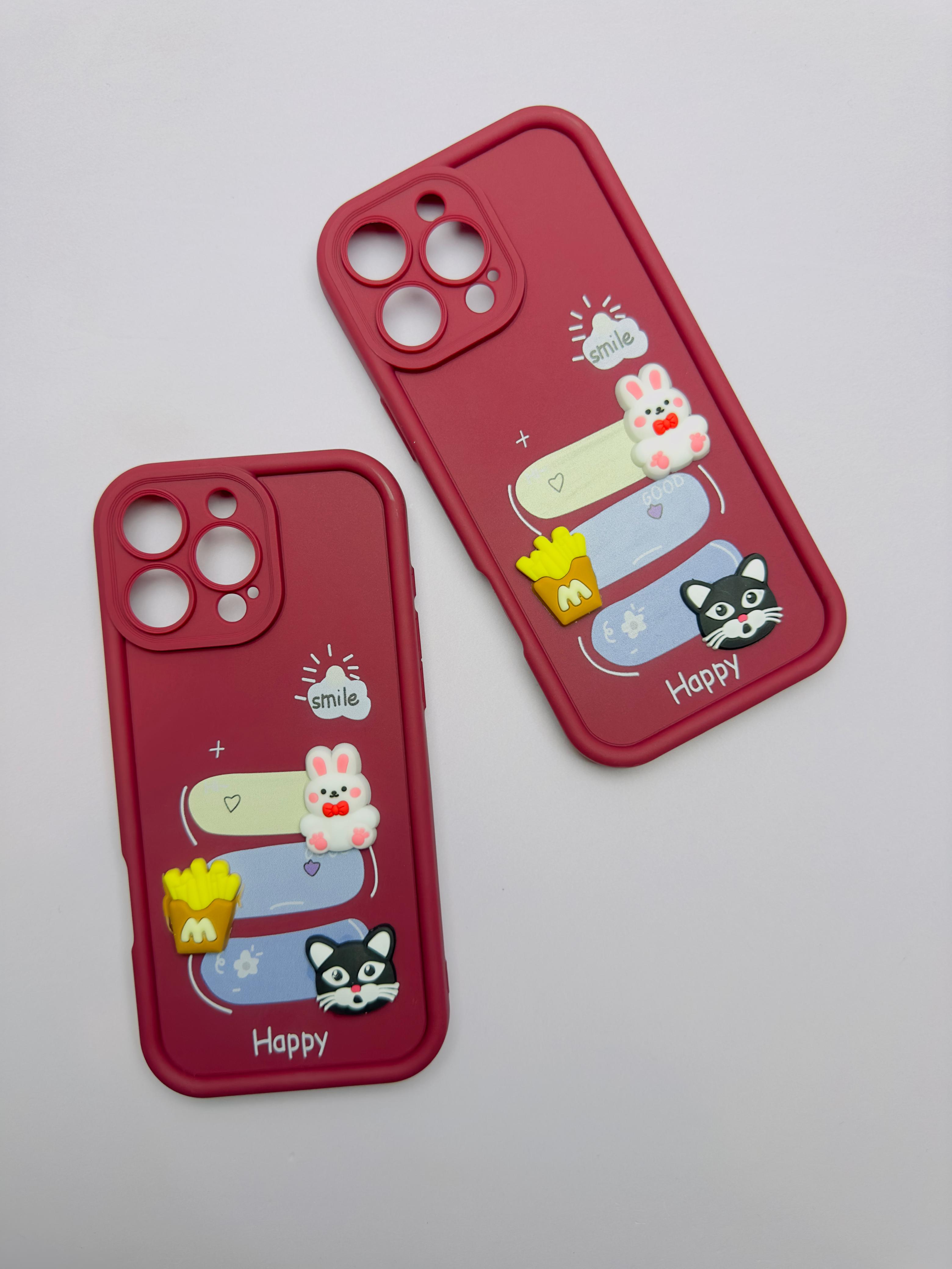 Lahore Mobile Case for Iphone 16 Pro Girls Back Cover - Luxerey Back Cover - Creative Lovely 3D Doll -Iphone 16 Pro Dolls Case 7