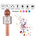 WS-858 Wireless Handheld Microphone KTV Karaoke Stereo USB Player Bluetooth MIC. 