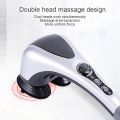 Double Head Full Body Massager -2251 Max Top Full Body Hand Held Double Headed Massage Machine Massage Hammer Infrared Massager Handheld Deep Tissue Massager Electric Double Head Massager for Muscles Back Foot Neck Shoulder Leg Calf Pain Reliefa. 