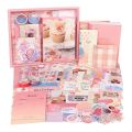 Aesthetic Scrapbook Kit(348Pcs), Junk Journal Kit with, Stationery(A). 