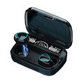 M10 tws cvc8.0 Digital Display Black Good If With No Reduction Headphones Wireless Earphone. 