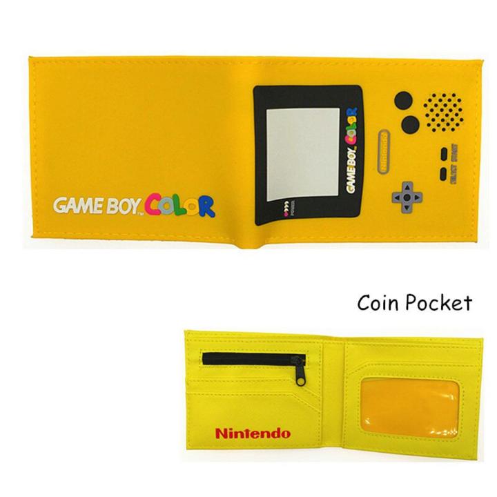 Classic Nintendo Switch Wallet Game Boy Color 3d Design Coin Purse