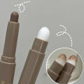 Double-ended Nose Shadow Bronzers Contour Pen with Brush Natural Long-lasting Grey Brown 3D Face Matte Contouring Stick Cosmetic. 