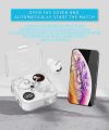 TWS P61 Pro or E89 Earbuds with ENC and Bluetooth Version 5.3 InEar Headsets with Built In Mic EDR Wireless Transparent Earphones with Deep Bass Music and Gaming Headsets. 