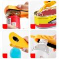 New 5 in 1 Effortless Can Opener Multi-function Bottle Opener Jar Opener Easy Grip Bottle Opener Twist Off Lid Quick Opening Cooking Everyday Use effortless Bottle Opening Tool for Juice, Soda Bottle, Cans, Jars. 