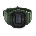 Casio G Shock Special Color Model Digital, Electro-Luminescent Backlight Afterglow, Stop watch Multi-Function Green Resin Band Watch-DW-5610SU-3DR. 