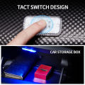 Car LED Touch Lights Wireless Interior Light USB Magnetic Roof Reading Lamps for Door Foot Trunk Storage Box. 