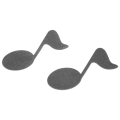 30 Pcs Music Notes Themed Cupcake Topper Paper Cake Inserts Card Wedding Cake Topper Decoration. 
