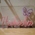 Affordable Room Decoration Name Light Neon Signs Wall Decoration Light Alphabet Light Letter Neon Sign Boards Customized Neon Lights for Cute Room Decor things Neon Wall Light and Wall Decor with High Quality LED Neon Strips. 