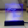 Customized Lamp Name Frame Table Top LED Name Lamp ACRYLIC NAME LAMP. 