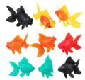15 Pieces Artificial Aquarium Fishes Plastic Fish Realistic Artificial Moving Floating Colorful Goldfish Fake Goldfish Decoration Ornament for Aquarium Tank. 