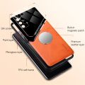 Relaxtoo For Samsung Galaxy A02s Case Phone Case Invisible Magnetic Luxury Leather For Samsung A 02s A02 s SamsungA02s Back Cover Shockproof Full Protection Housing Shell. 