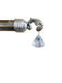 Rod Ends Stopper Curtain holder for rooms, living rooms, drawing rooms Pack of 2.. 