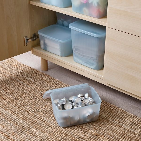 IKEA Storage box with lid  18x24x12 cm/3.5 l