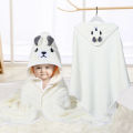 New Cartoon Animal Baby Bath Towel Newborn Girl Boy Wrap Blanket Absorbent Baby Bathrobe Hooded Coral Fleece Bath Towels 0-12 Months. 