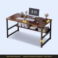 Kids Study Desk Table for computer Gaming Homework use desk with metal frame, with wooden top. 