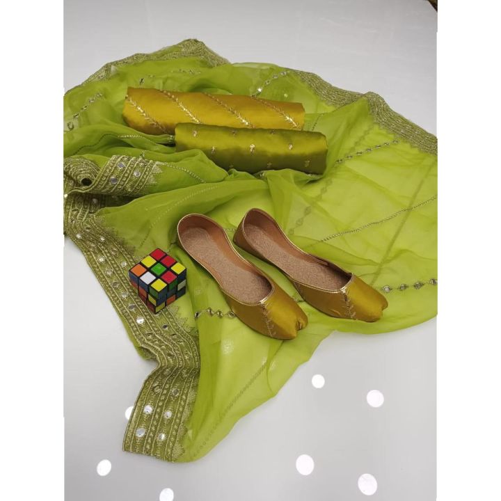 New%20Arrival%20Collection%202023%20mehndi%20color%203Pcs%20Suit%20For%20Women%20Dresses%20Wedding%20Dress%20For%20Girls%20Suit%20Kathan%20Silk%20Work%20Shirt%20Mirror%20Work%20Handmade%20Dress%20with%20Same%20Shirt%20Color%20%20Gift%20-%20Image%202