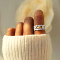 Ring Adjustable Charming Open Cuff Stylish Little Fish Ring for Women. 
