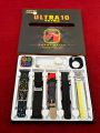 watch for boys smart watch 10 in 1 STRAP   ULTRA WATCH  49 MM  SPACE ALUMINIUM CASE  ULTRA SERIES 1 MONOCHROME SILICONE STRAP 2 NIKE TWO-TONE STRAP  3 WOVEN SILICONE STRAP  4 MONOCHROME OCEAN STRAP. 