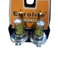 Yellow Imported EUROLITE H4 Halogen Flashlight Bulb (12V) Pack of 2. 