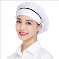 Fashion Catering Work Cap Chef Kitchen Hat Anti Fume Mesh Hat Women's Anti Hair Loss Restaurant Food Factory Male. 