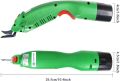 WBT-2 electric scissors for cutting UHMWPE UD Fabric, aramid, and carbon fiber material. 
