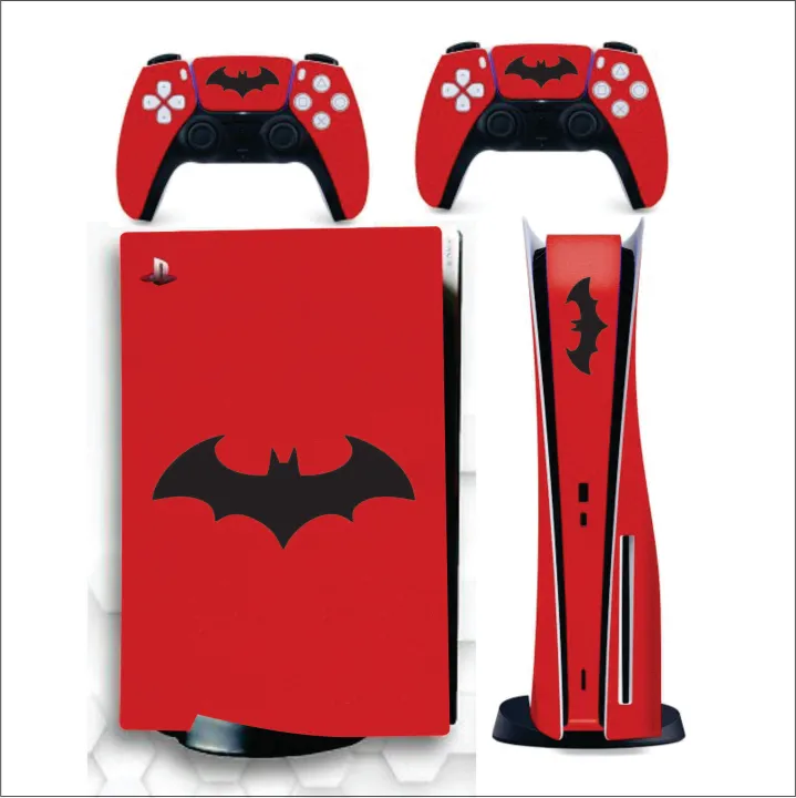 Sony%20Ps5%20Disc%20Edition%20Bat%20Man%20Design%20Skin%20with%202%20Controllers%20(%20just%20skin%20not%20play%20station)%20-%20Image%203
