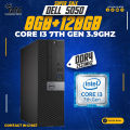 DELL Optiplex 5050 Core i3 7Th Gen 3.9Ghz + 8GB /12GB/16GB/24GB/32GB DDR4 RAM + 128GB M.2 SSD Desktop Computer. 