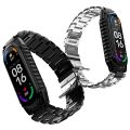 Watchband For Xiaomi Mi Band 6 / 5 Stainless Steel Watch Band. 