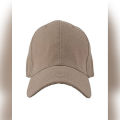 Plain Sun Block P-Cap For Men Adjustable - Khaki. 