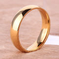 Unisex Simple Titanium Steel Couple Band Ring Engagement Wedding Jewelry Gift. 