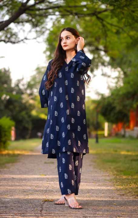 Dua Fashion Arts – 2PC Women's Stitched Suit | Premium Lilen Fabric ...