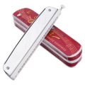 Tower Chromatic Harmonica 24 Holes Scale Changer. 