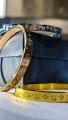 "Gold and Silver Plated Bracelet and Ring Combo - Designer Style". 